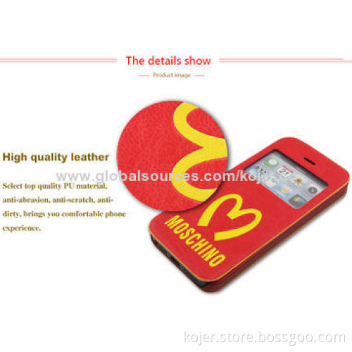 McDonald's Series Mobile Phone Smart Window Slim Case